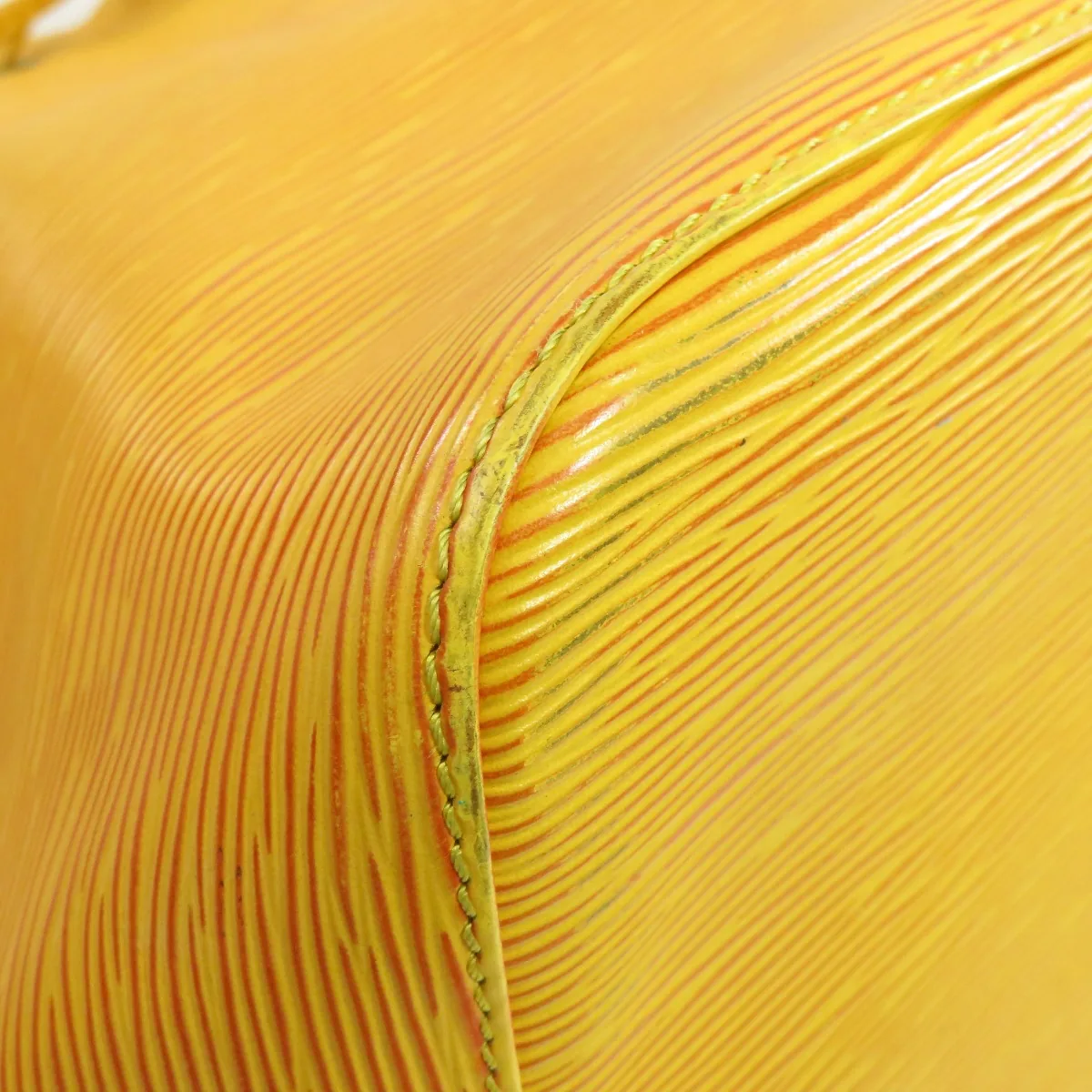 Noe Drawstring Yellow Epi Leather Handbag — image 12