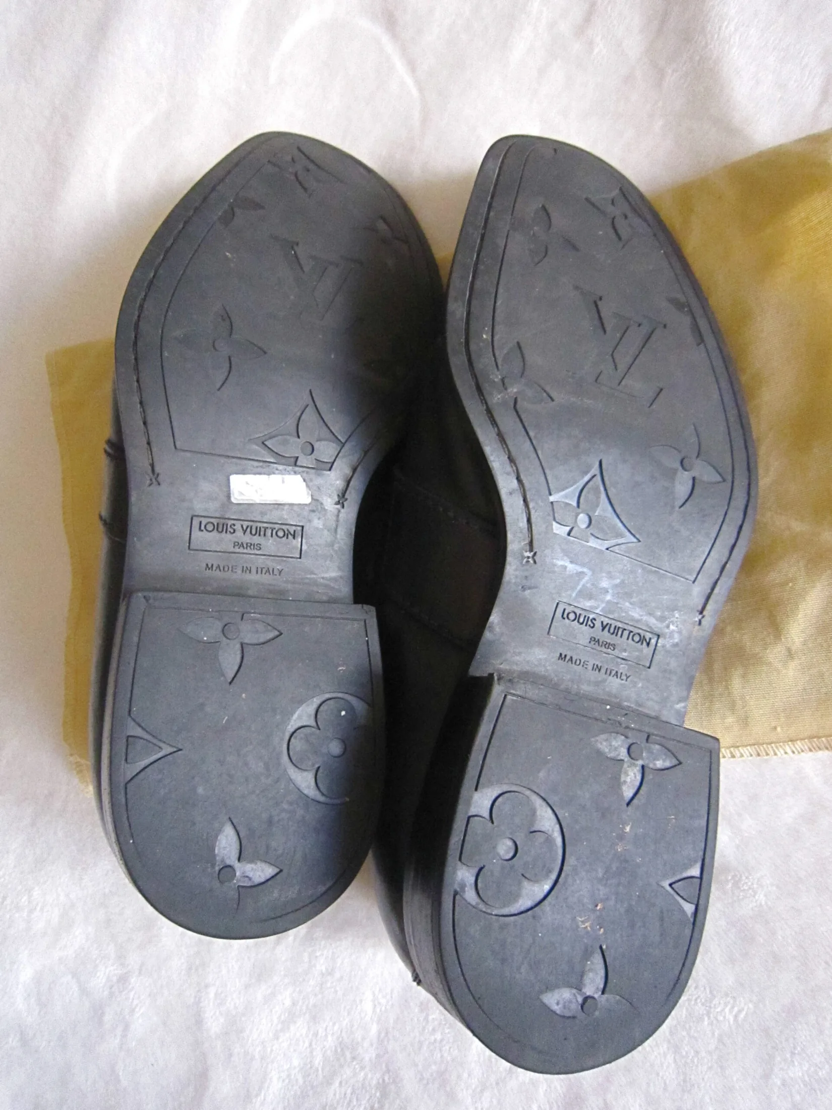 Mens Black Loafer Buckle Dress Shoes — image 5