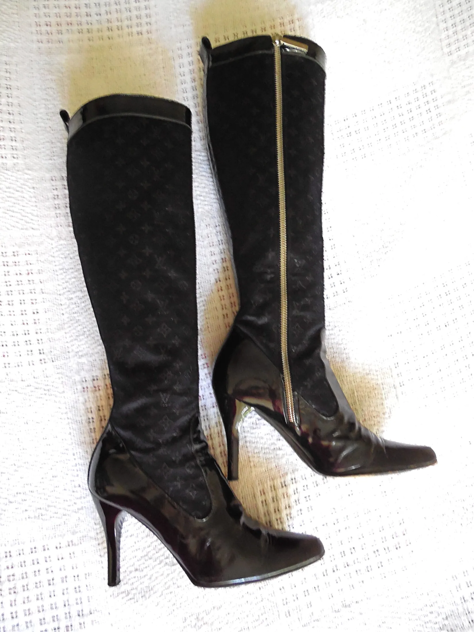 Mini Lin Black High Boots