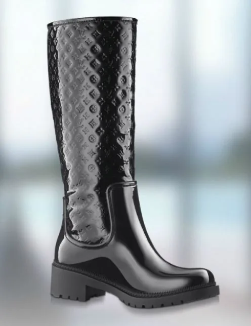 Louis Vuitton Splash High Rubber Rain Boots