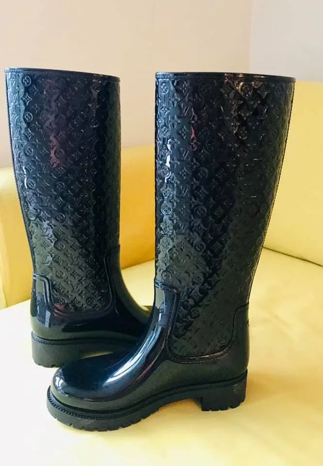 Louis Vuitton Splash High Rubber Rain Boots — image 4