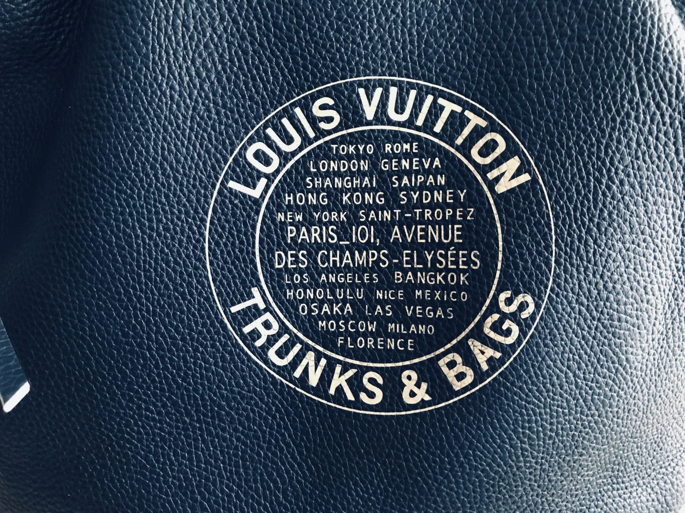 Louis Vuitton Trunks & Bags Tobago Blue Shoe Bag — image 3