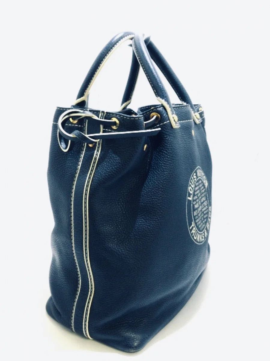 Louis Vuitton Trunks & Bags Tobago Blue Shoe Bag — image 4
