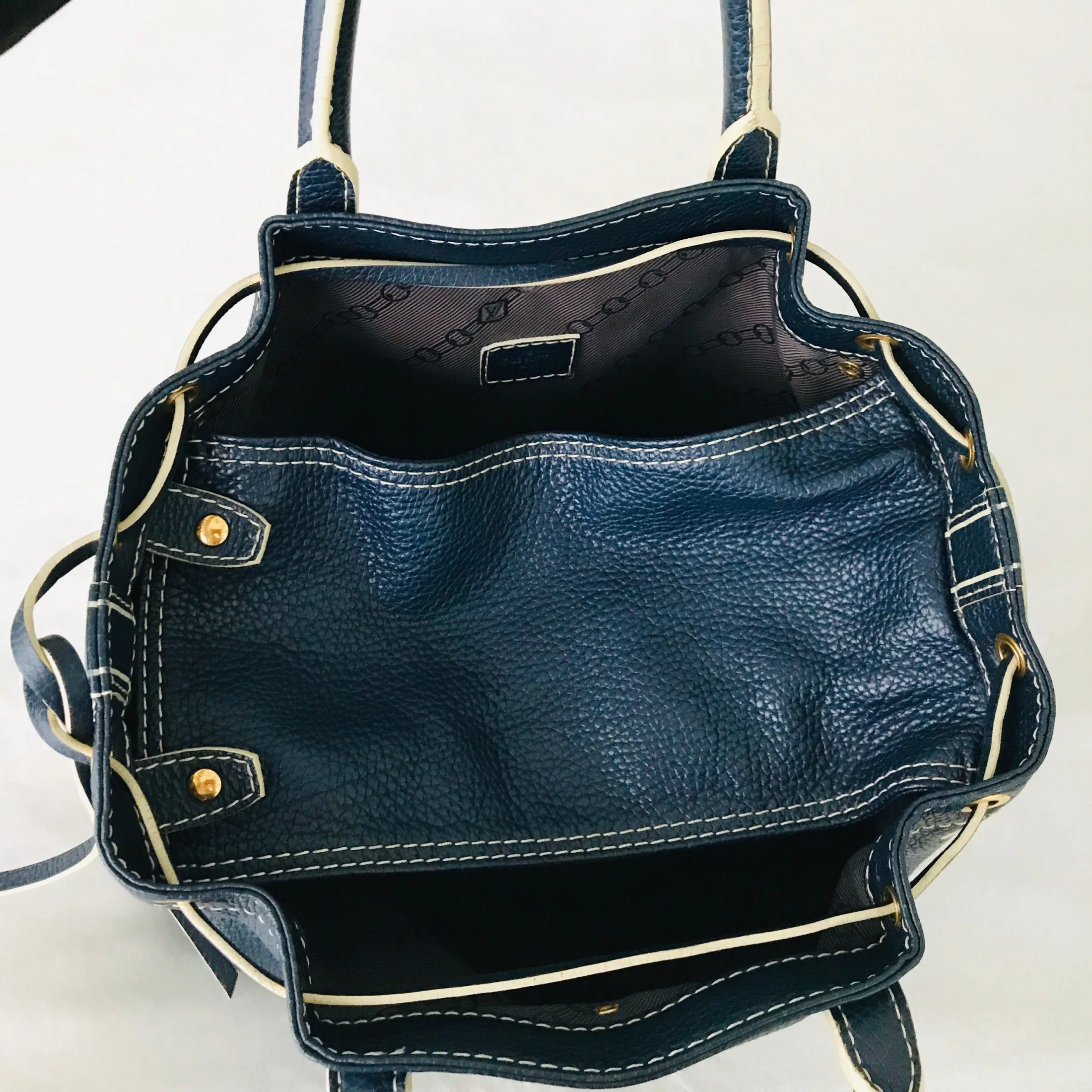 Louis Vuitton Trunks & Bags Tobago Blue Shoe Bag — image 15