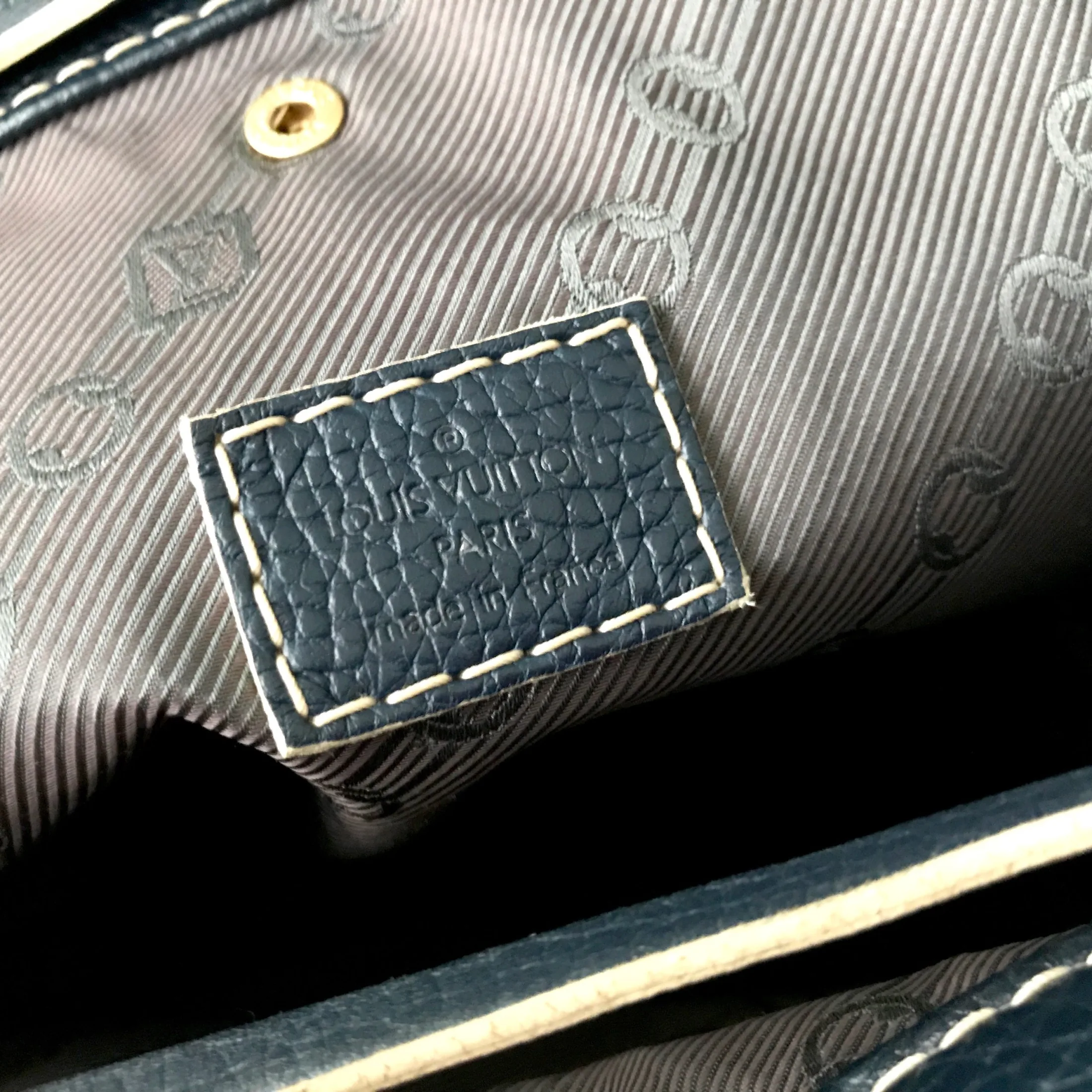 Louis Vuitton Trunks & Bags Tobago Blue Shoe Bag — image 17