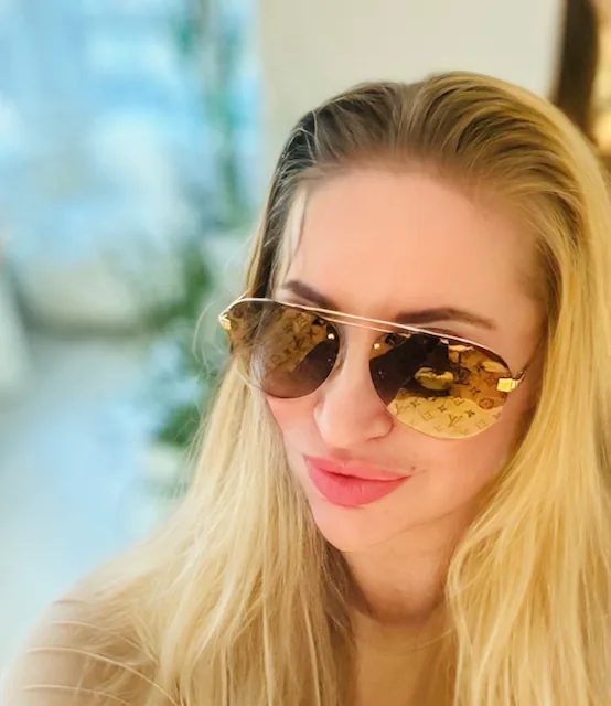 Clockwise Signature Gold Sunglasses Z1020/Like New — image 3