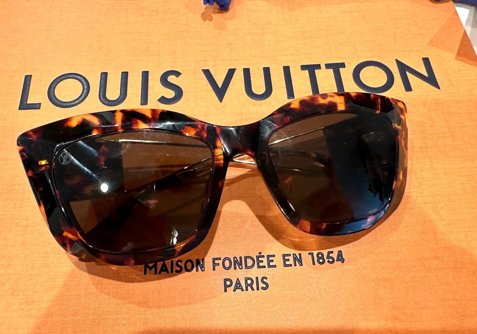 Louis Vuitton Arizona Dream Tortoiseshell Leopard Cat-Eye Sunglasses — image 5