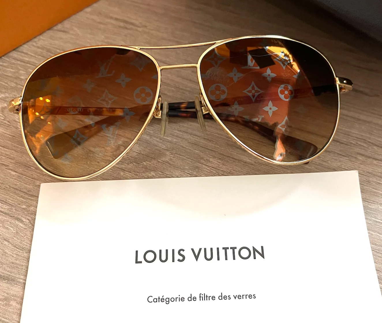Iconic Monogram Pattern Conspiration Pilot Sunglasses — image 10