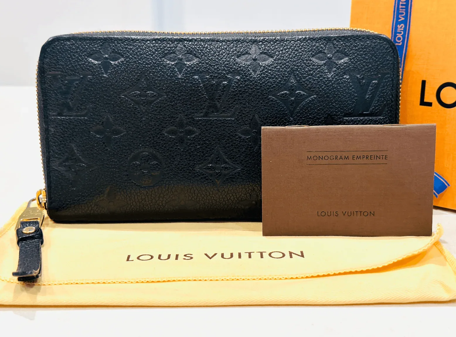 Black Empreinte Monogram Zippy Wallet – Organizer