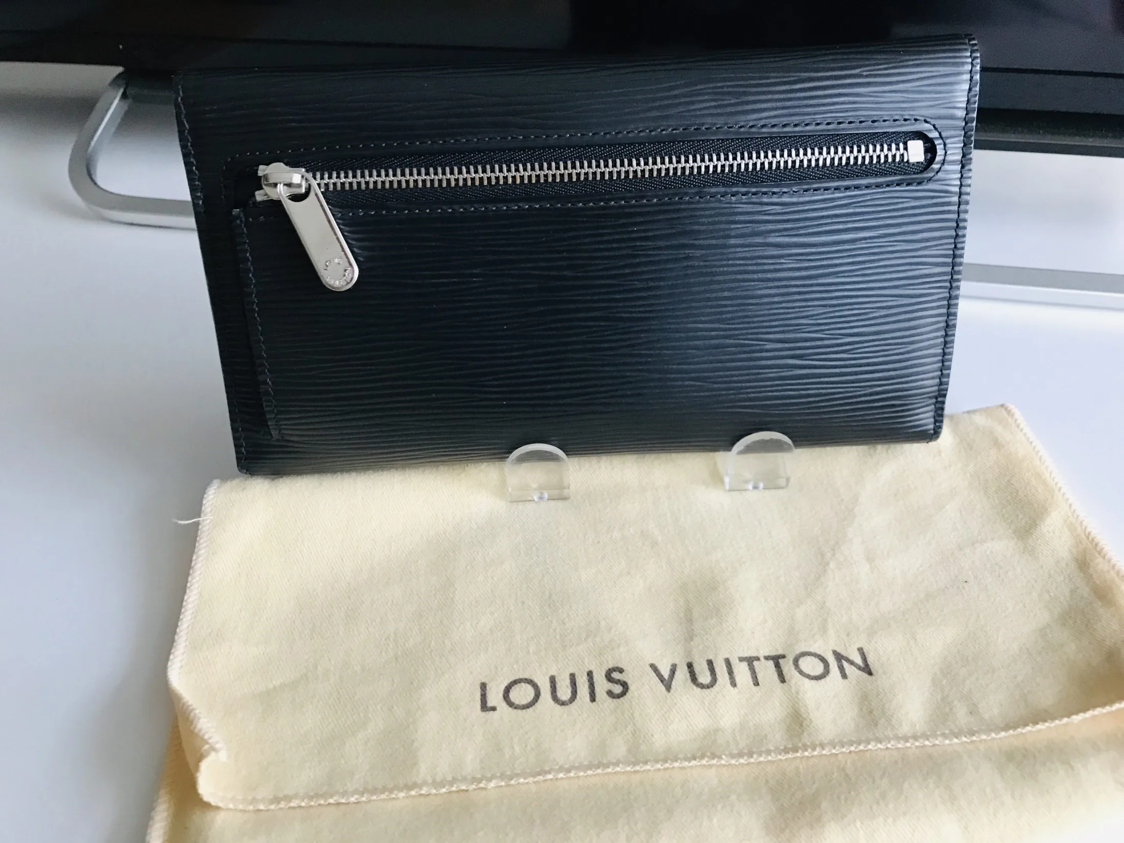 Black Epi Leather Eugenie Wallet — image 2