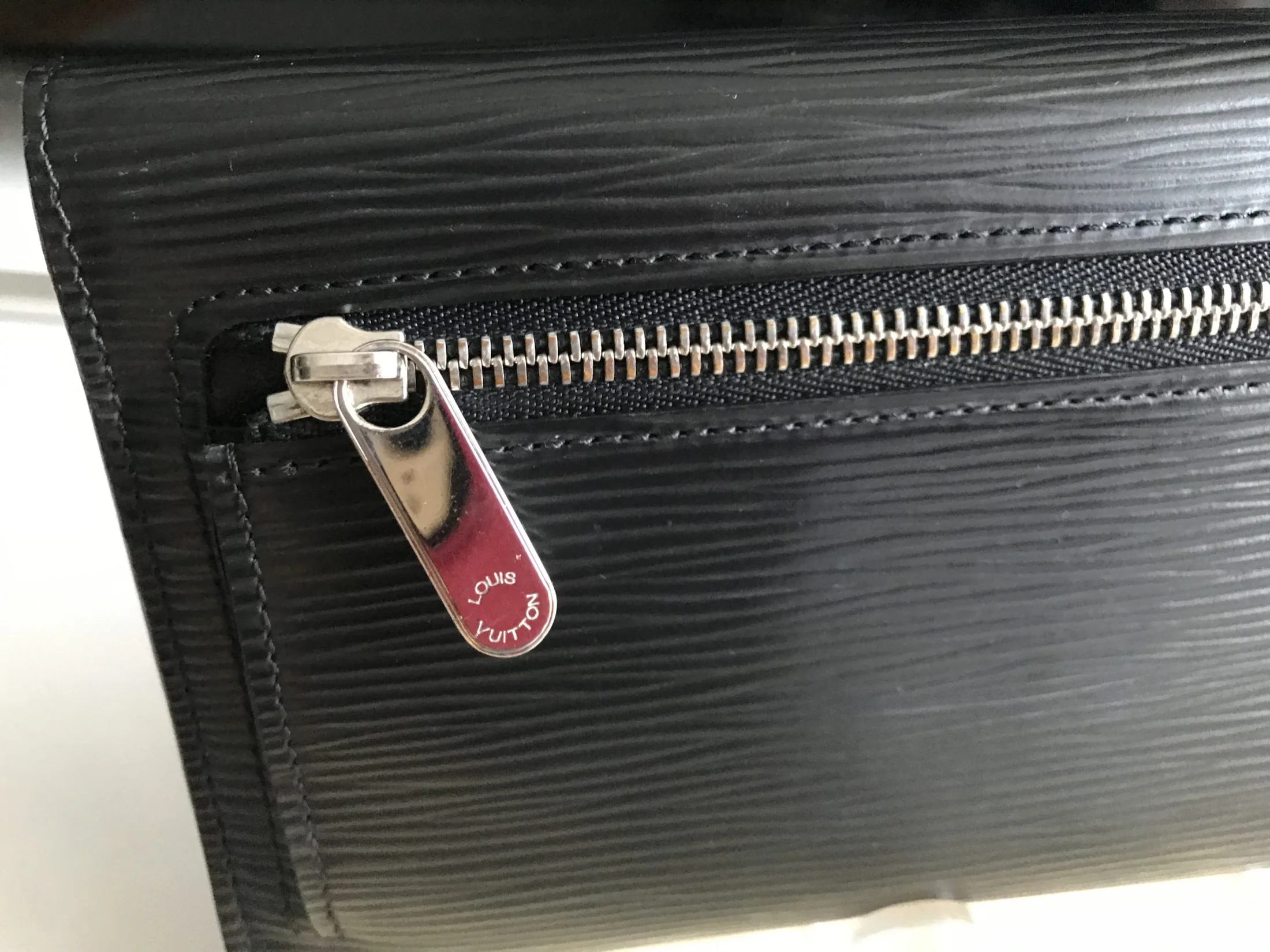 Black Epi Leather Eugenie Wallet — image 3