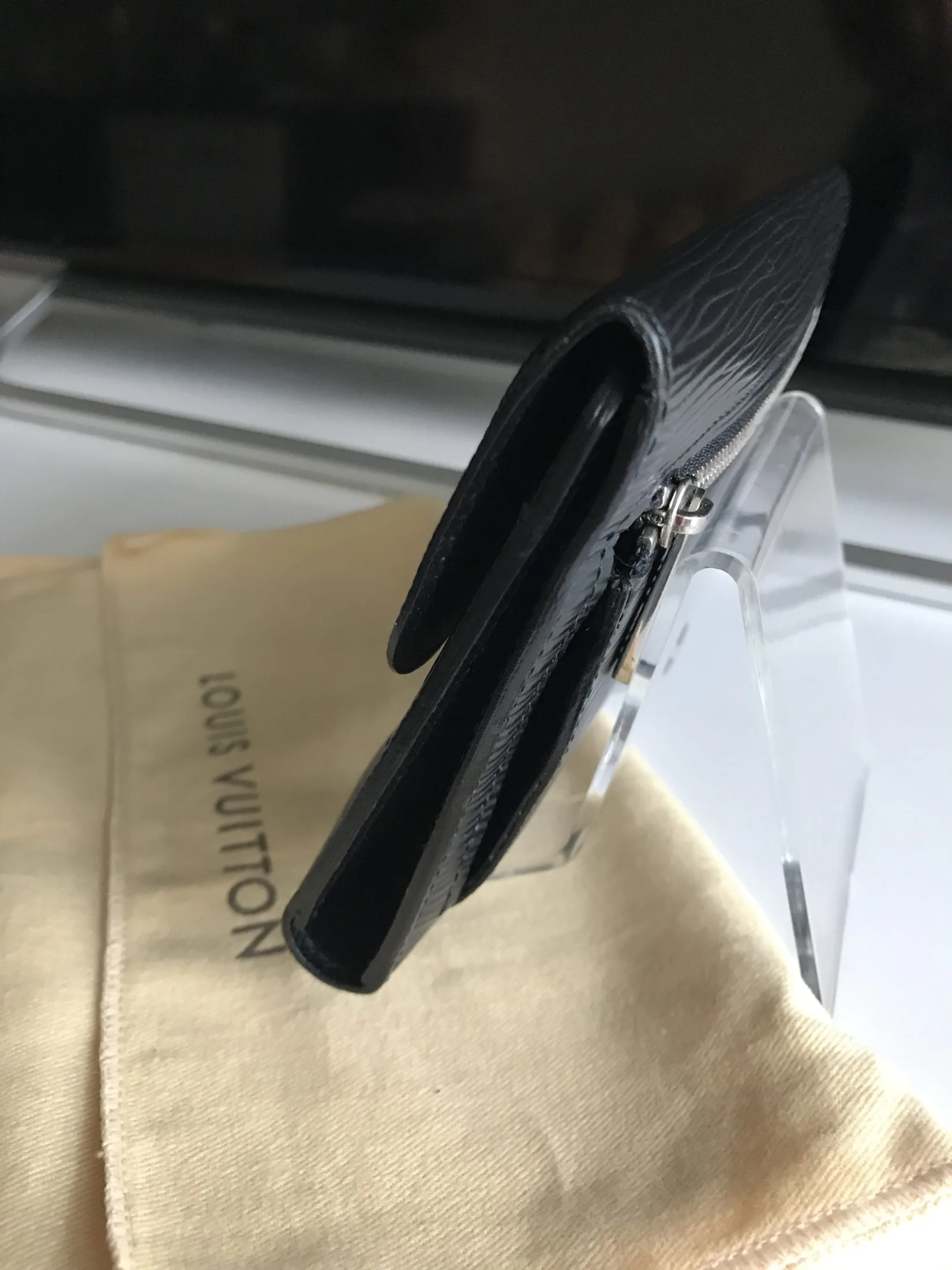 Black Epi Leather Eugenie Wallet — image 5