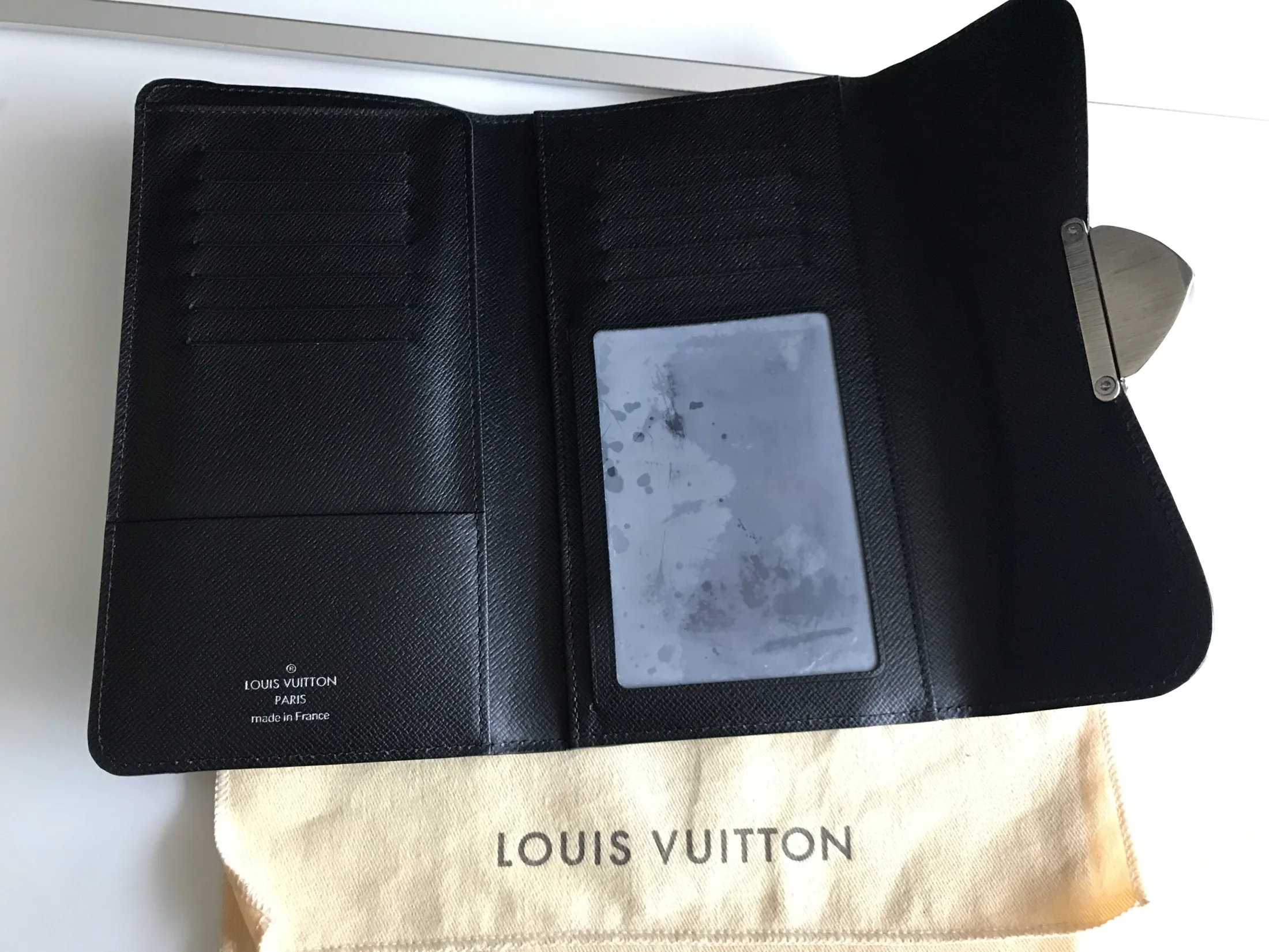 Black Epi Leather Eugenie Wallet — image 9