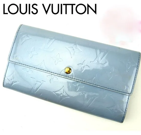 Blue Vernis Sarah Wallet