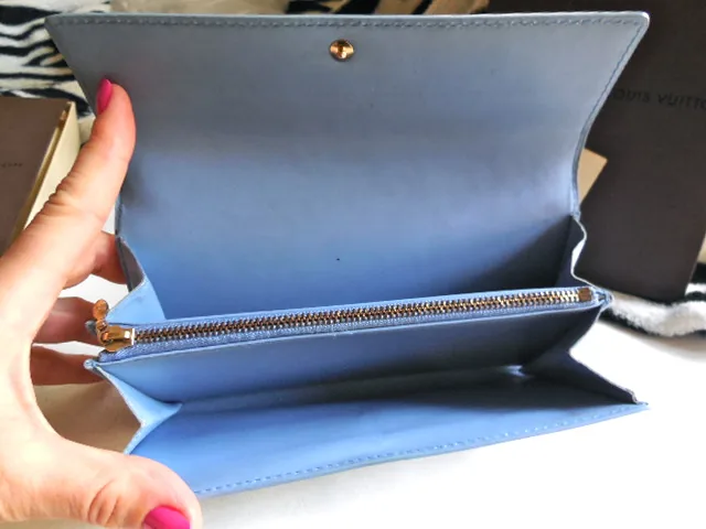 Blue Vernis Sarah Wallet — image 5