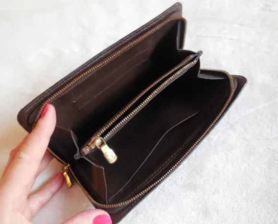 Damier Ebene Porte Monnaie Zip Wallet — image 4