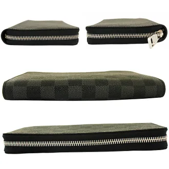 Damier Graphite Zip Around Long Wallet — image 2
