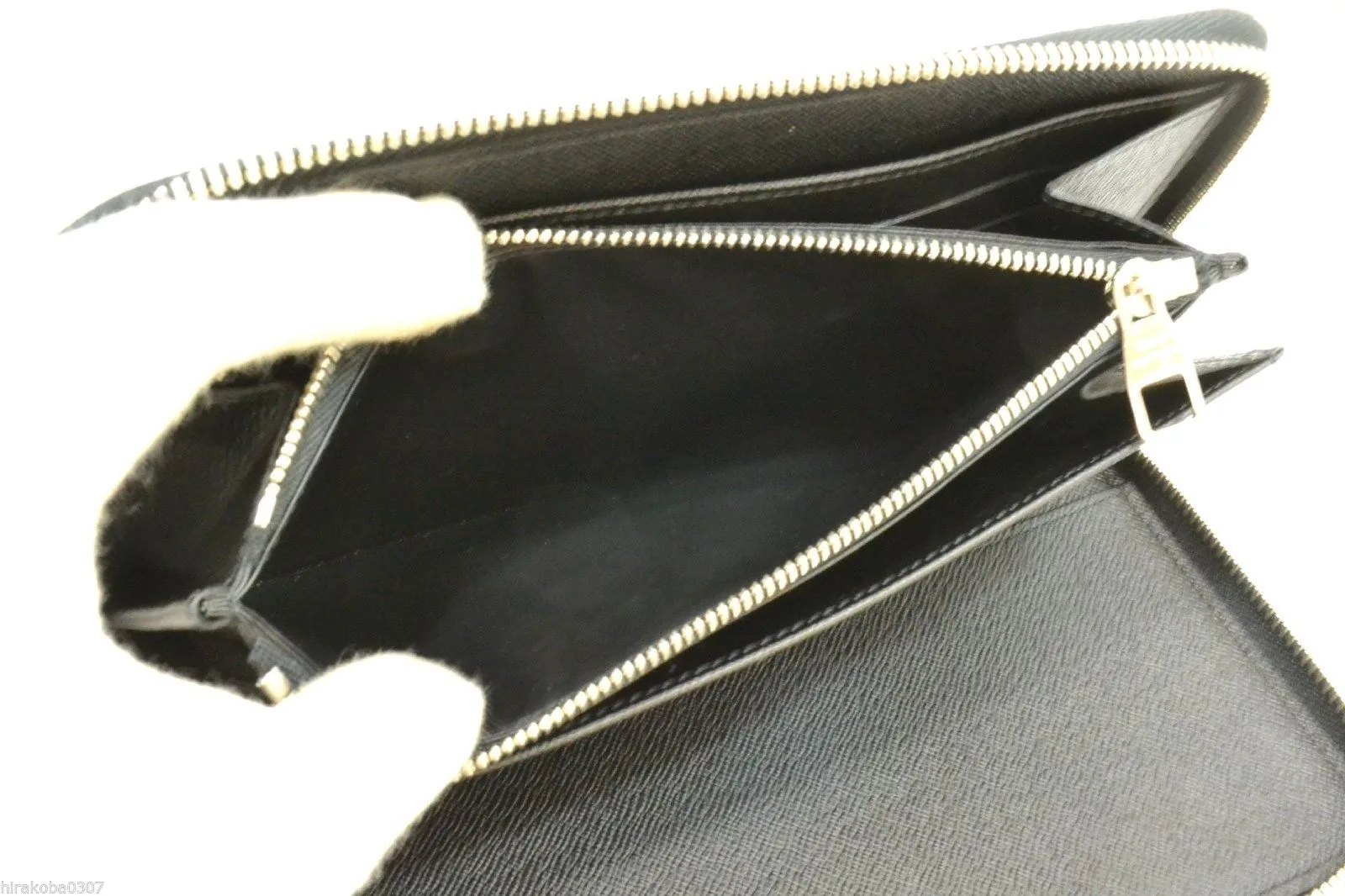 Damier Graphite Zip Around Long Wallet — image 4