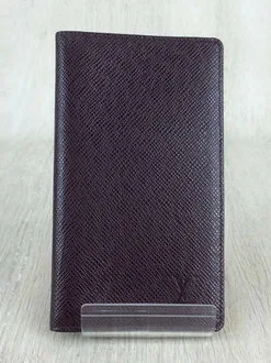 Dark Brown Taiga Check-Book Wallet — image 2