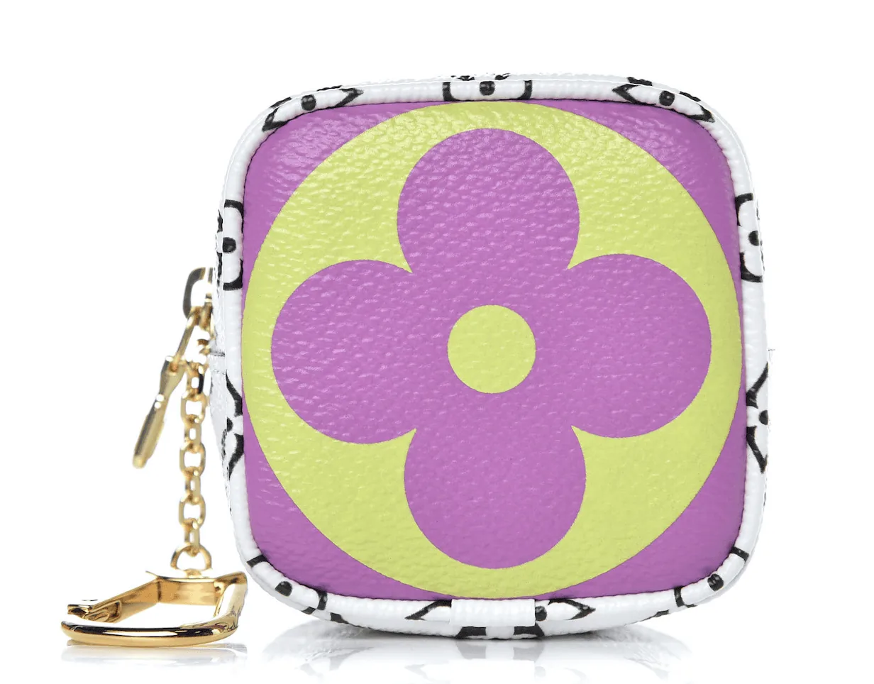 Giant “Porte Monnaie” Cube Coin Pouch/Key Chain