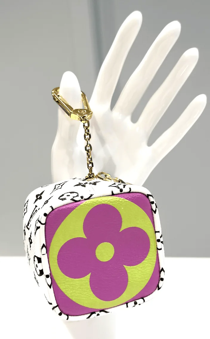 Giant “Porte Monnaie” Cube Coin Pouch/Key Chain — image 7