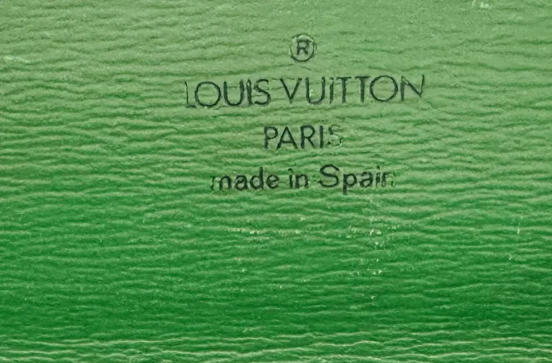 Green Epi Leather Porte Monnaie Long Bifold Wallet — image 9
