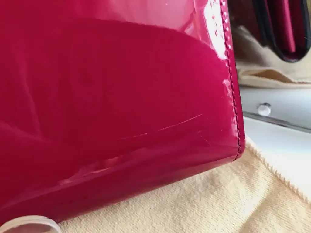Louis Vuitton Indian Rose Vernis Leather Wallet Clutch — image 9