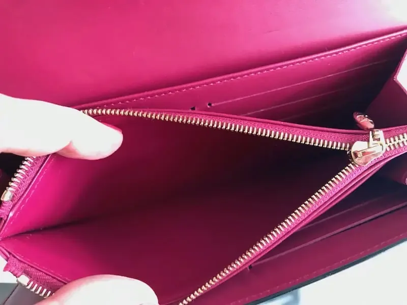 Louis Vuitton Indian Rose Vernis Leather Wallet Clutch — image 16