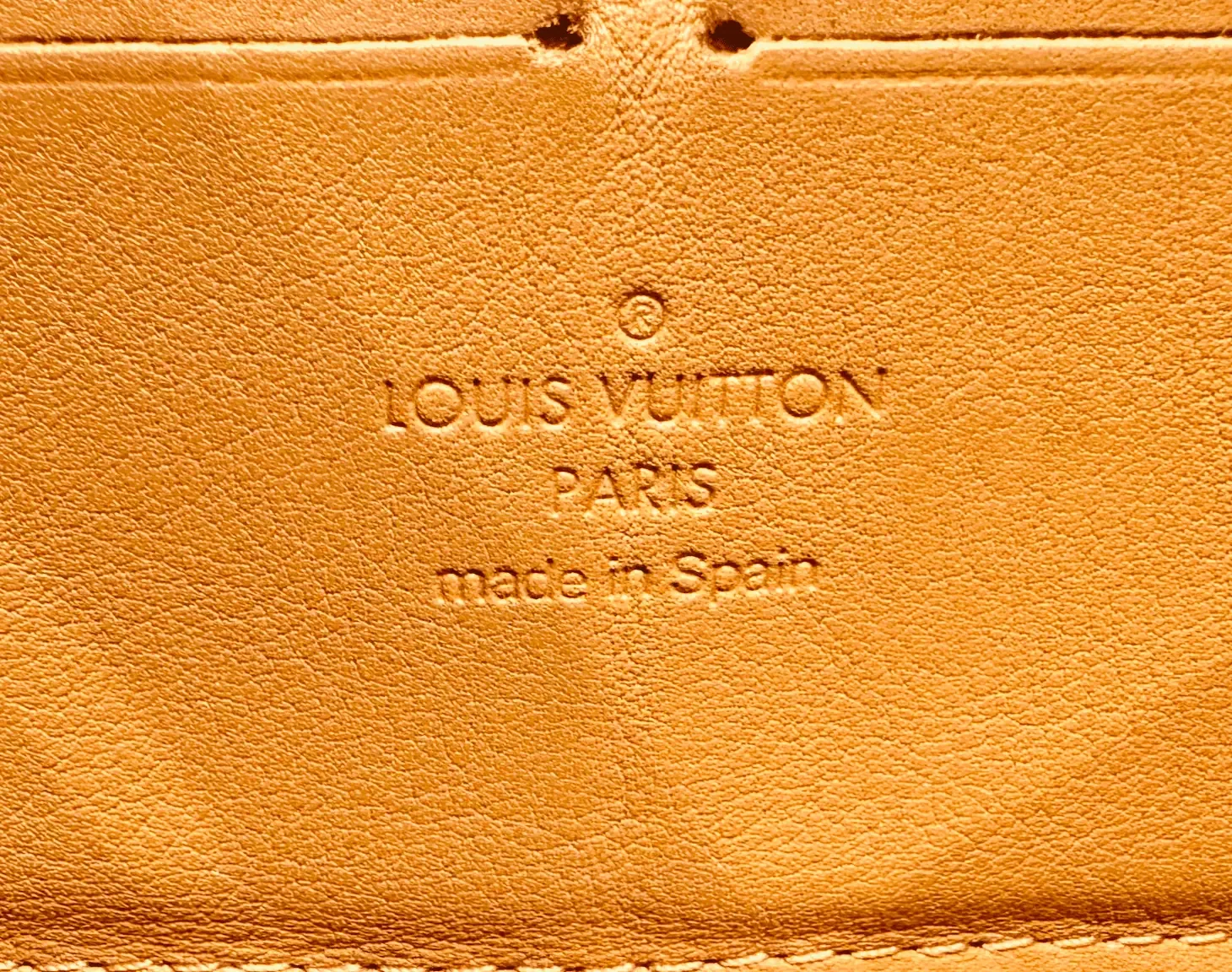 Monogram Blue Denim Zip Around Wallet Clutch — image 9