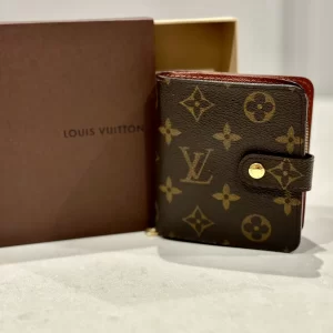 Monogram Compact Zip Wallet