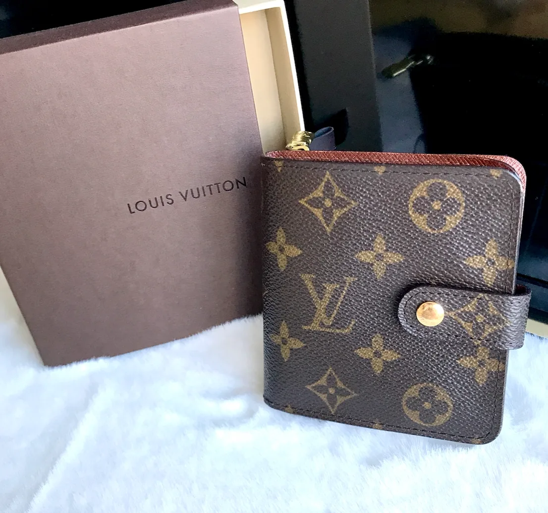 Monogram Compact Zip Wallet — image 2