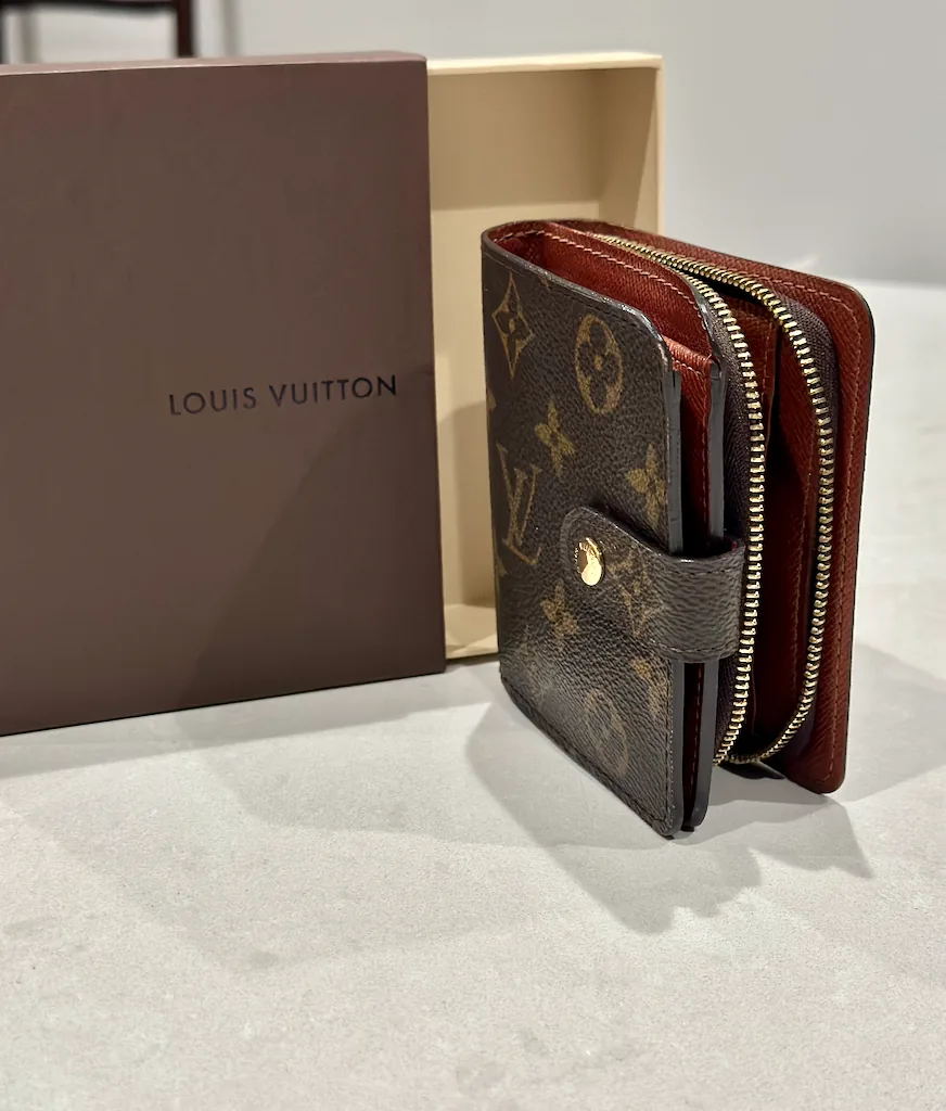 Monogram Compact Zip Wallet — image 4