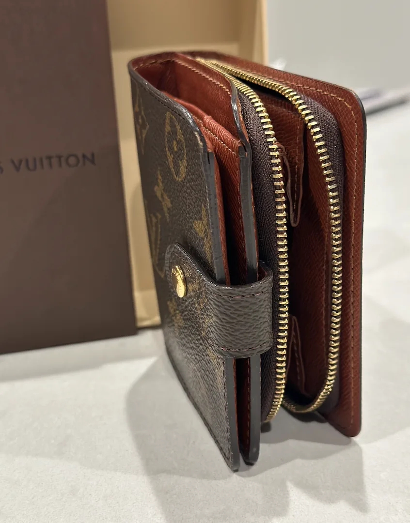 Monogram Compact Zip Wallet — image 5