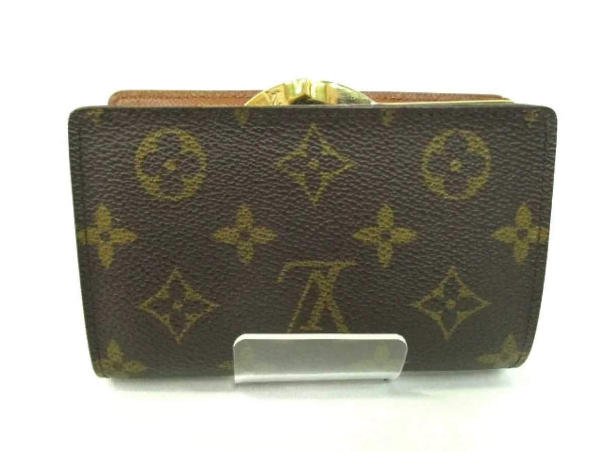 Monogram Viennois Bifold Kisslock Wallet