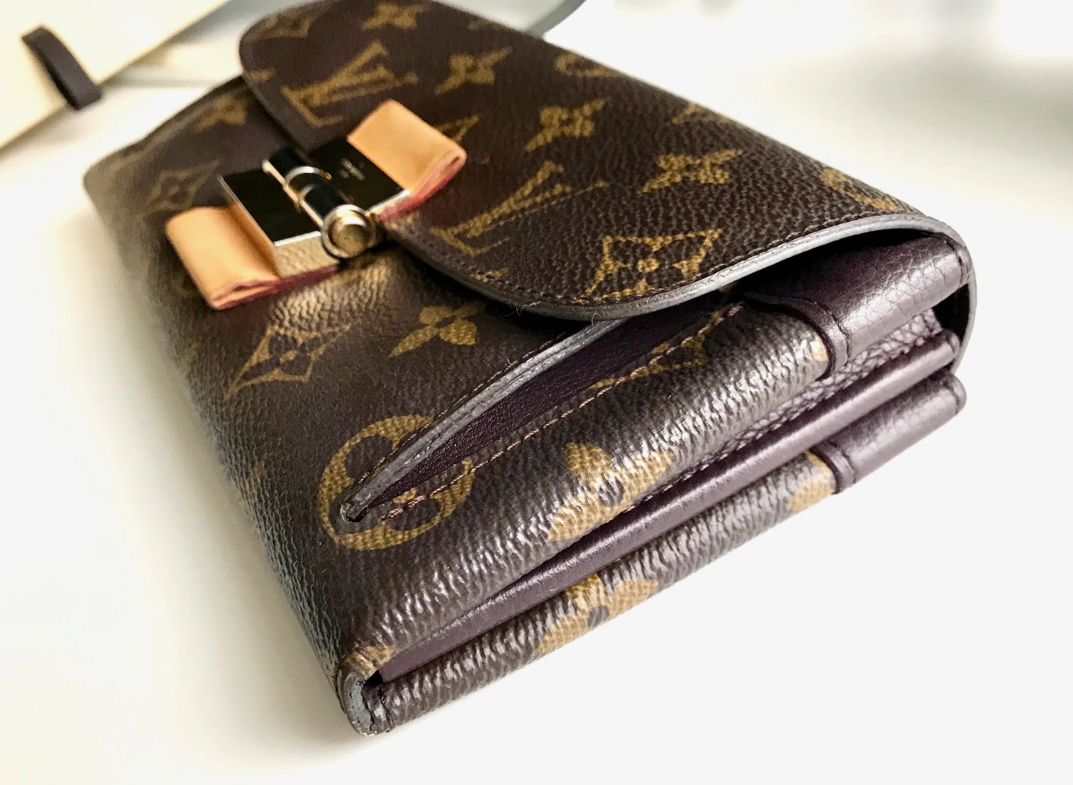 Louis Vuitton Monogram Portefeuille Bordeaux Elysée Wallet — image 4