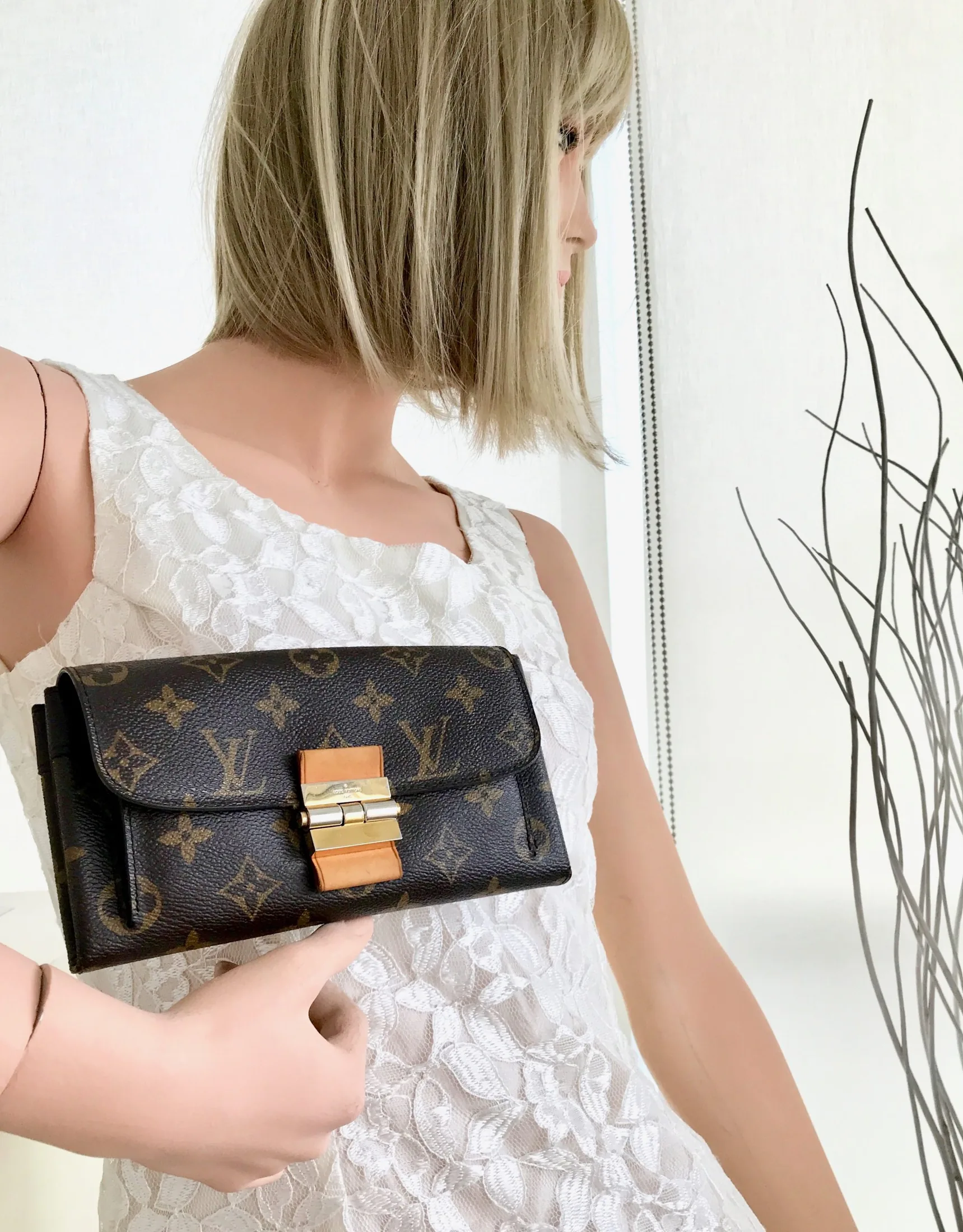Louis Vuitton Monogram Portefeuille Bordeaux Elysée Wallet — image 5