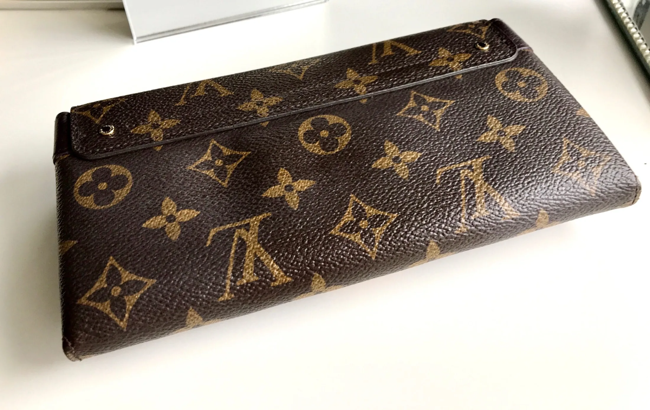 Louis Vuitton Monogram Portefeuille Bordeaux Elysée Wallet — image 9