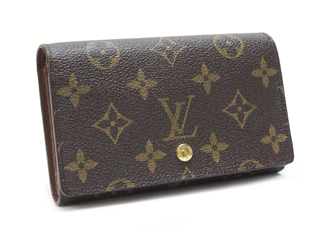 Monogram Porte Monnaie Billets Tresor Wallet