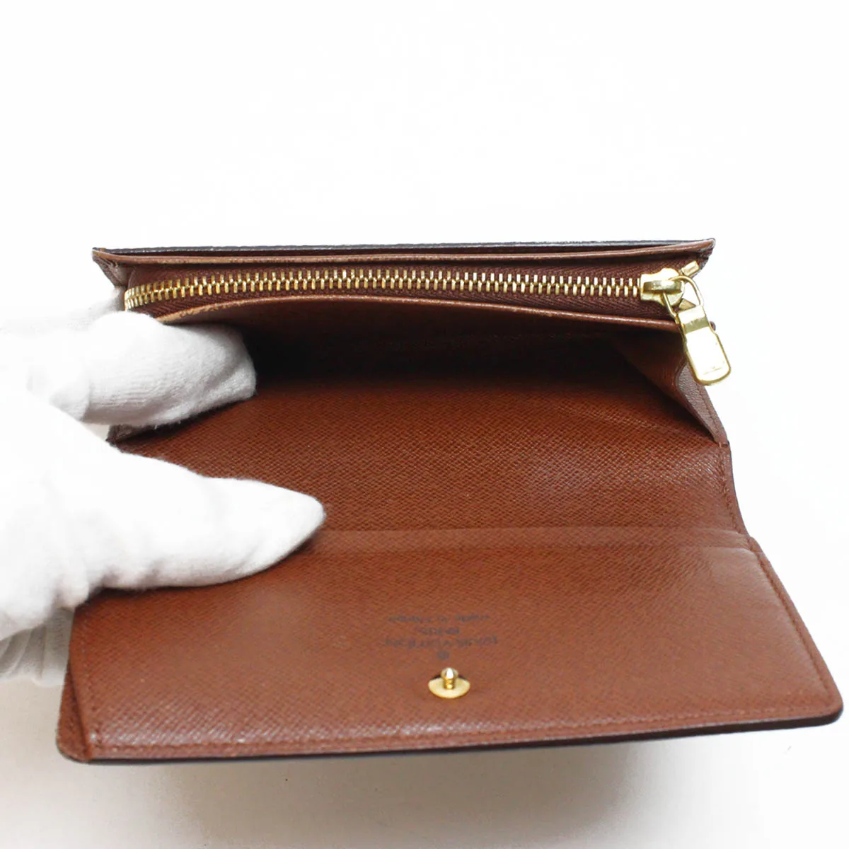 Monogram Porte Monnaie Billets Tresor Wallet — image 6