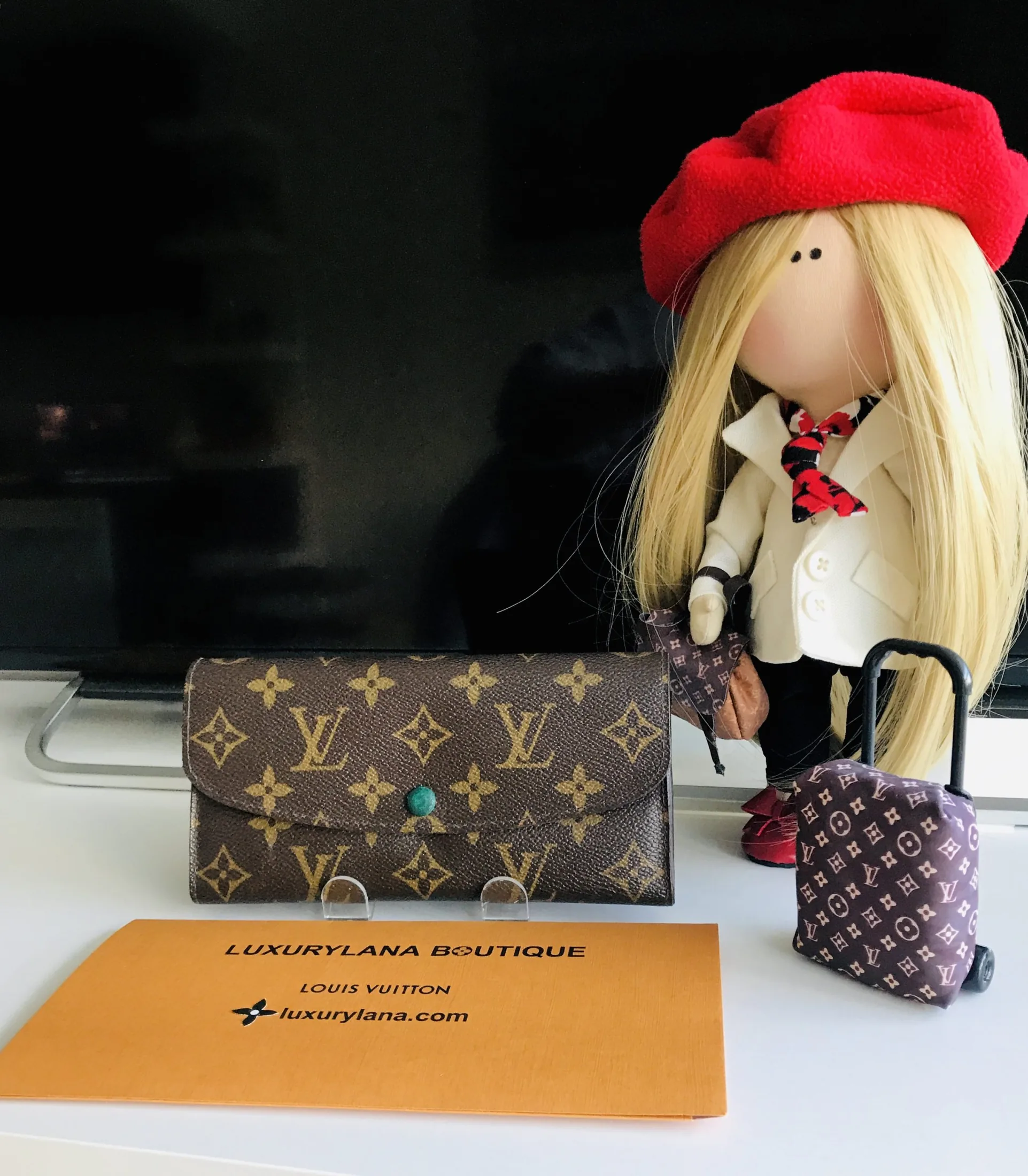Monogram Portefeuille Emilie Long Wallet — image 6
