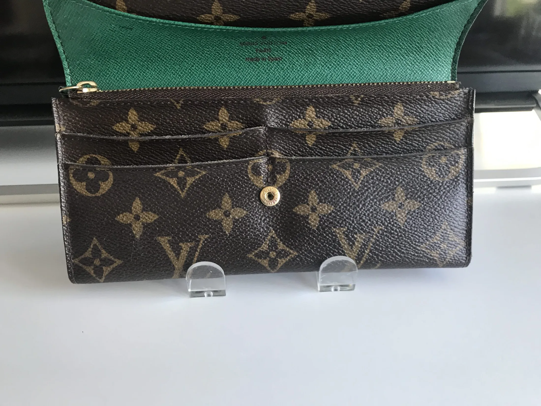 Monogram Portefeuille Emilie Long Wallet — image 12