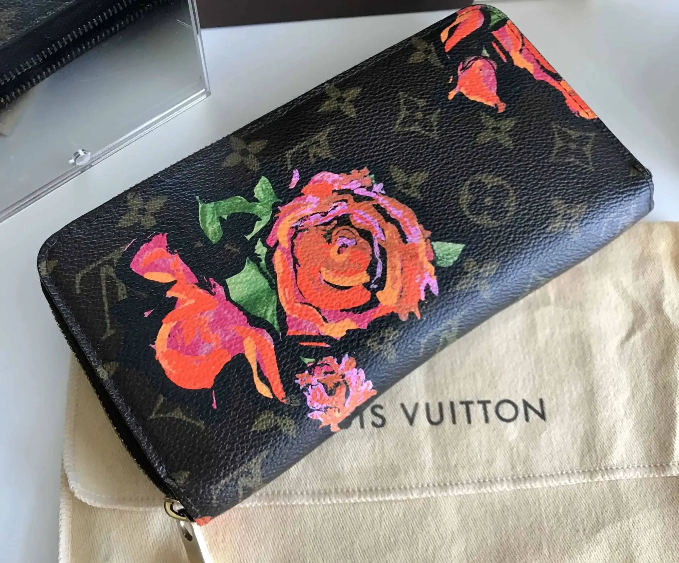Monogram Stephen Sprouse Roses Zippy Wallet — image 2