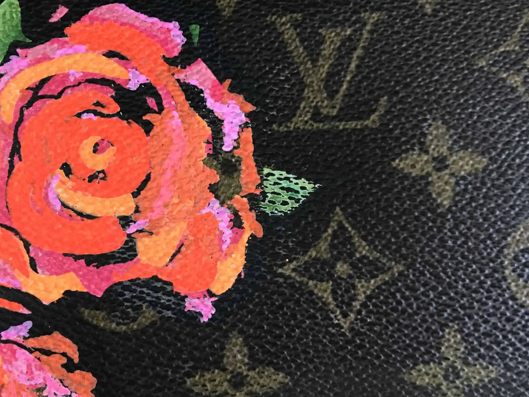 Monogram Stephen Sprouse Roses Zippy Wallet — image 7
