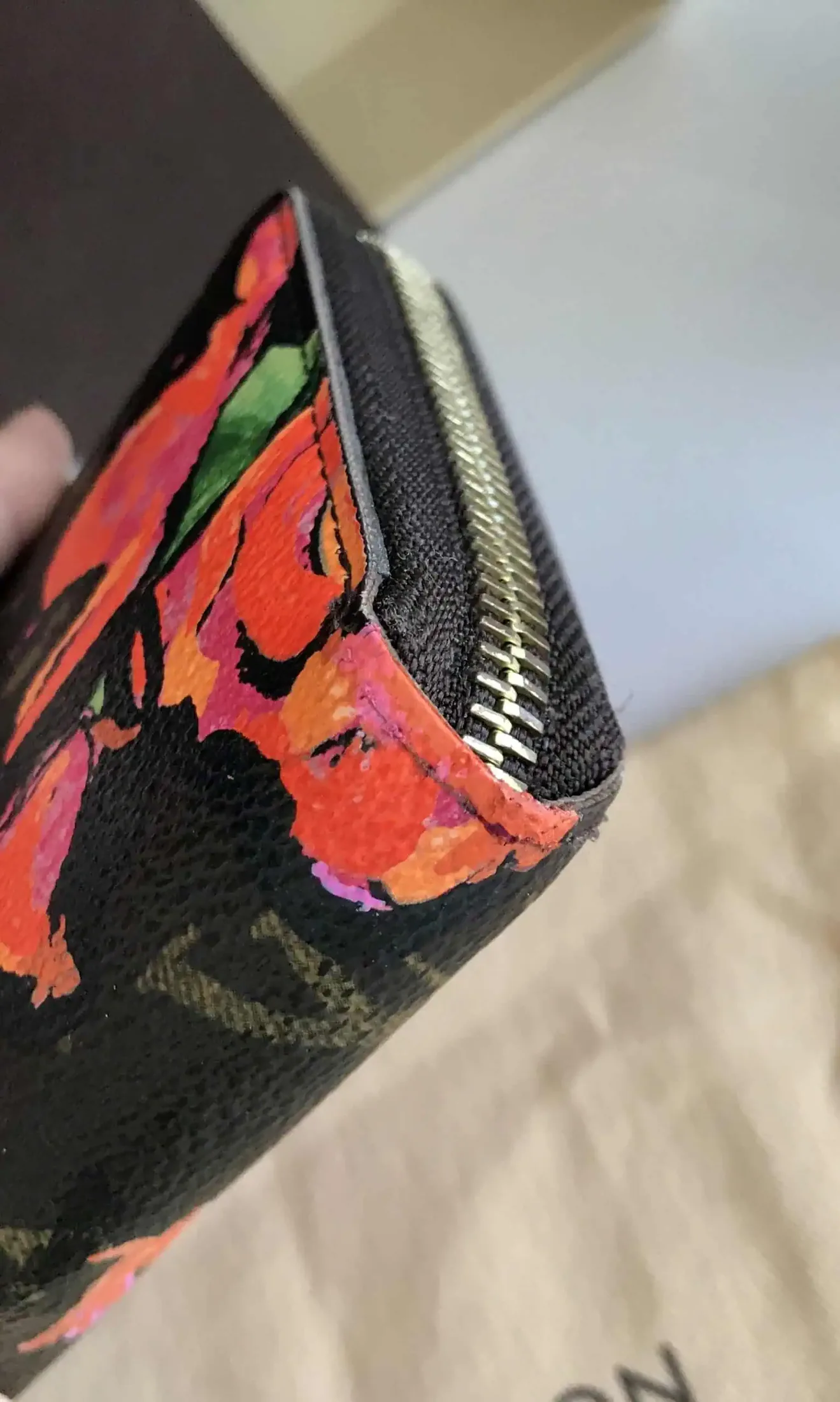 Monogram Stephen Sprouse Roses Zippy Wallet — image 8