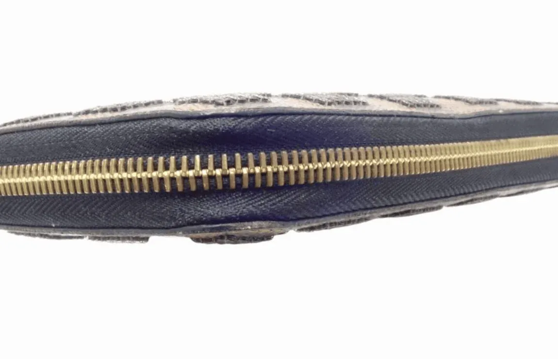 Paillettes Sequin Damier Ebene Zippy Wallet — image 7
