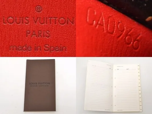 Red Epi Leather Cardholder — image 3