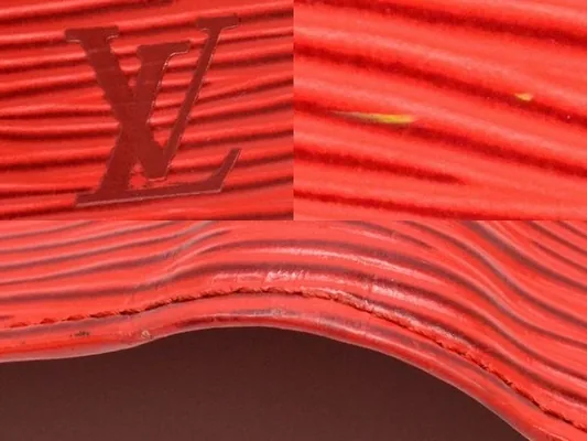 Red Epi Leather Cardholder — image 5