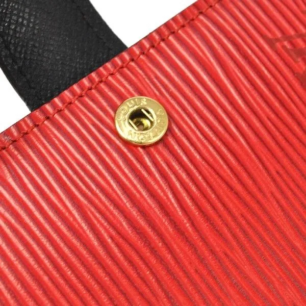 Red Epi Leather Cardholder — image 5
