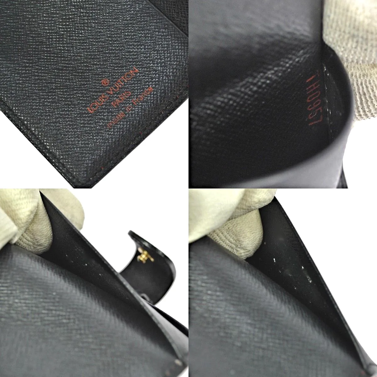 Red Epi Leather Cardholder — image 9