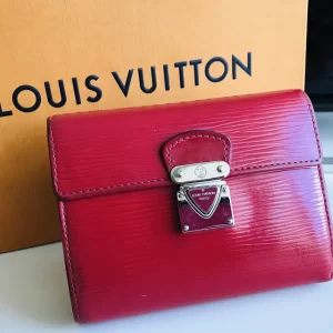 Louis Vuitton Red Epi Leather Koala Wallet
